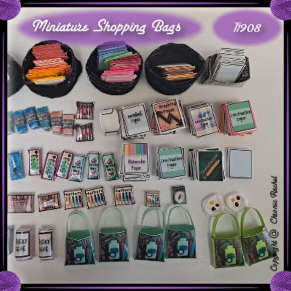 Large School Items Set - Picture 6 of 6